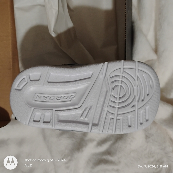 Babies 1st XMas! Jordan Legacy 321 Low size 3c - Picture 7 of 9